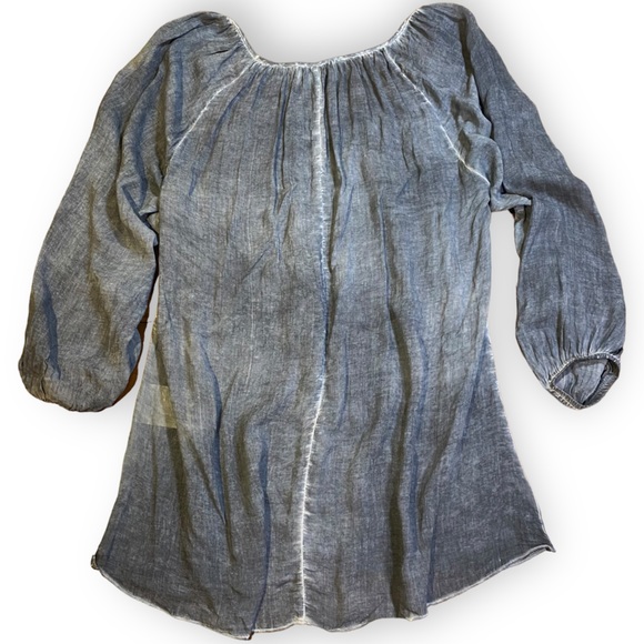 2for$35 ANTHROPOLGIE Saturday/Sunday Fara Peasant Top Size Small - Picture 6 of 13
